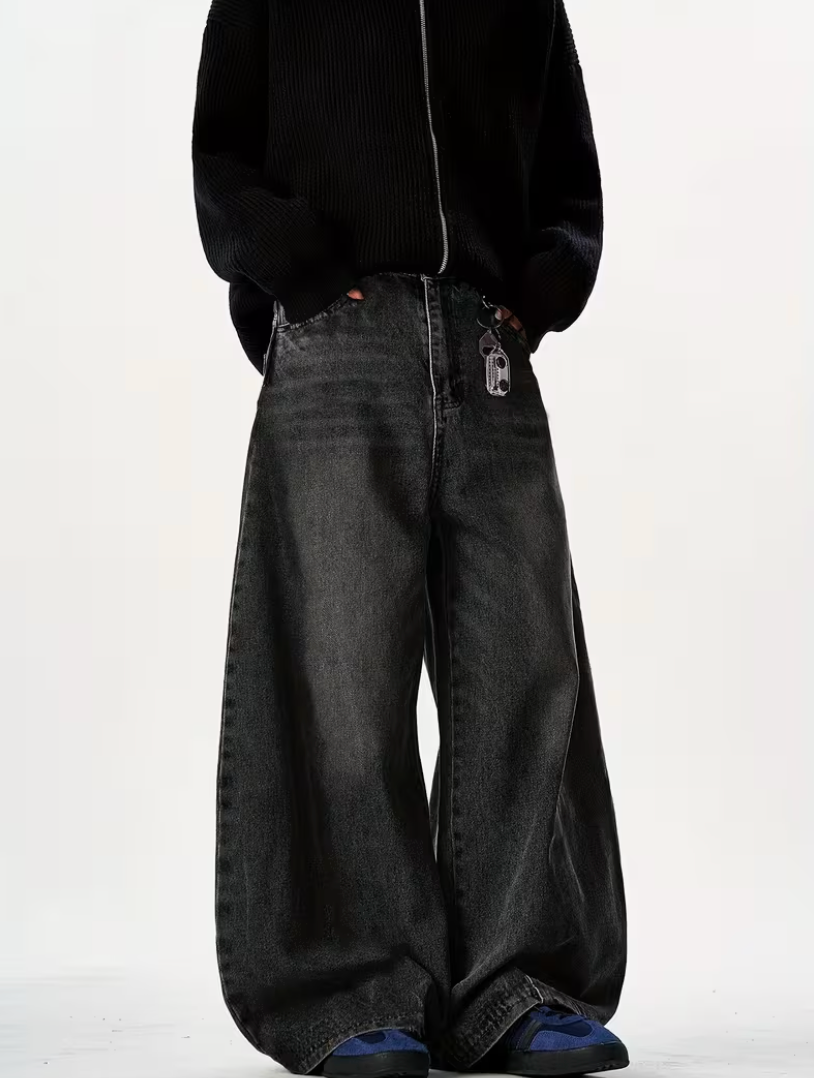 Extra Baggy Vintage Washed Demin Jeans