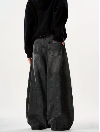 Extra Baggy Vintage Washed Demin Jeans