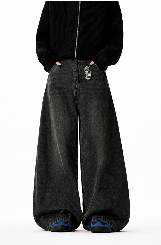 Extra Baggy Vintage Washed Demin Jeans