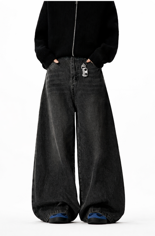 Extra Baggy Vintage Washed Demin Jeans