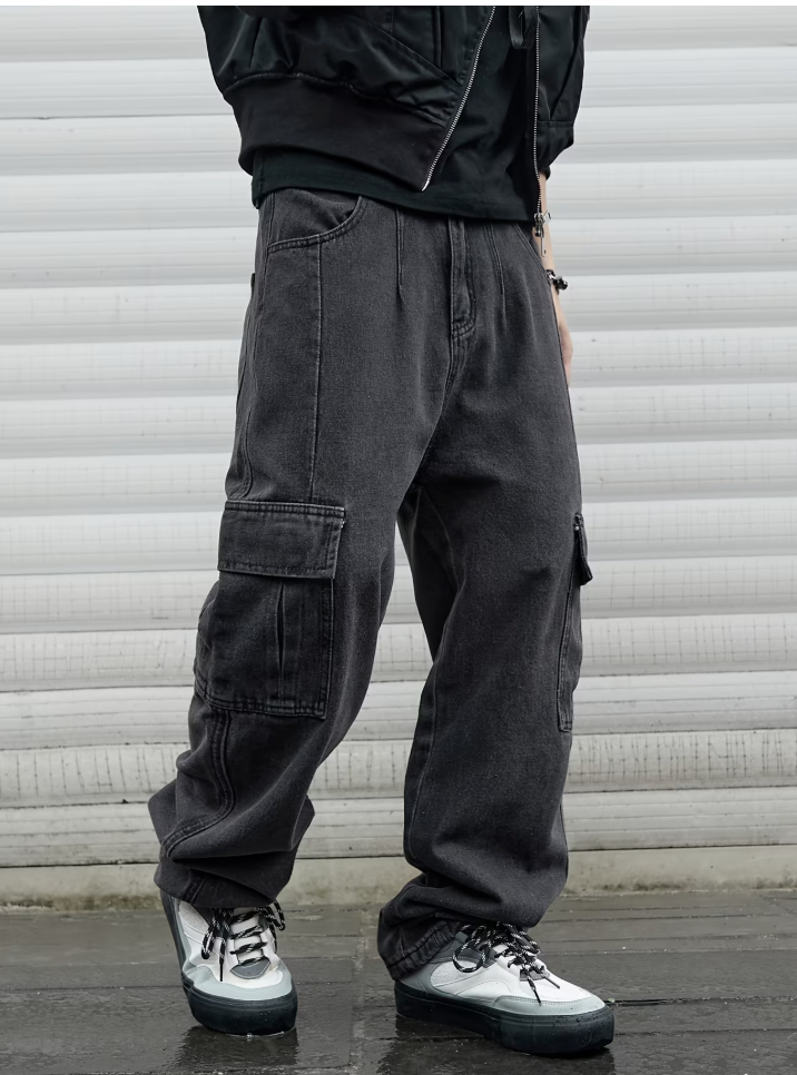 Baggy Cargo Jeans - Oversize Vintage