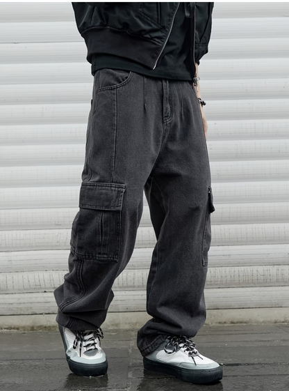Baggy Cargo Jeans - Oversize Vintage