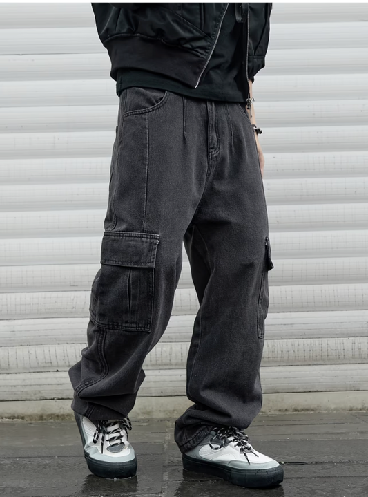 Baggy Cargo Jeans - Oversize Vintage